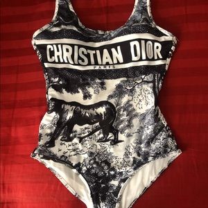 Christian Dior one piece swimsuit